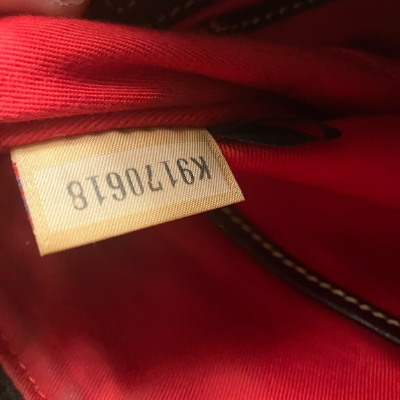 Dooney & Bourke Canvas Black/Grey Crossbody Bag - Picture 8 of 8